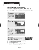 Предварительный просмотр 34 страницы Samsung LN-R238W Owner'S Instructions Manual