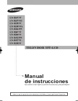 Samsung LN-R238WA Manual De Instrucciones предпросмотр