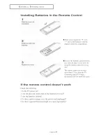 Preview for 11 page of Samsung LN-R2668W Owner'S Instructions Manual