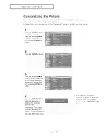 Предварительный просмотр 35 страницы Samsung LN-R3228W Owner'S Instructions Manual