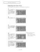 Предварительный просмотр 36 страницы Samsung LN-R3228W Owner'S Instructions Manual