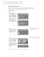 Предварительный просмотр 41 страницы Samsung LN-R3228W Owner'S Instructions Manual