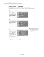 Предварительный просмотр 49 страницы Samsung LN-R3228W Owner'S Instructions Manual