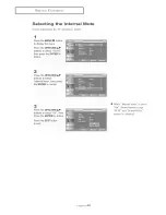 Предварительный просмотр 53 страницы Samsung LN-R3228W Owner'S Instructions Manual