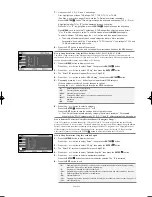 Предварительный просмотр 22 страницы Samsung LN-S2351W Owner'S Instructions Manual