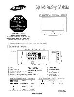 Предварительный просмотр 62 страницы Samsung LN-S2641D Owner'S Instruction Manual