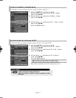 Предварительный просмотр 151 страницы Samsung LN-S2641D Owner'S Instructions Manual