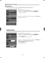 Preview for 40 page of Samsung LN-S2651D Owner'S Instructions Manual