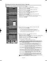 Preview for 110 page of Samsung LN-S2651D Owner'S Instructions Manual