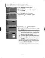 Preview for 170 page of Samsung LN-S2651D Owner'S Instructions Manual