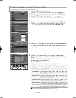 Preview for 48 page of Samsung LN-S2738D Owner'S Instructions Manual