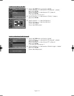 Preview for 161 page of Samsung LN-S2738D Owner'S Instructions Manual