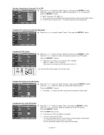 Предварительный просмотр 29 страницы Samsung LN-S3252D Owner'S Instructions Manual