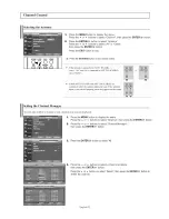 Предварительный просмотр 34 страницы Samsung LN-S3252D Owner'S Instructions Manual