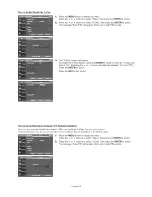 Предварительный просмотр 51 страницы Samsung LN-S3252D Owner'S Instructions Manual