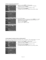 Предварительный просмотр 110 страницы Samsung LN-S3252D Owner'S Instructions Manual