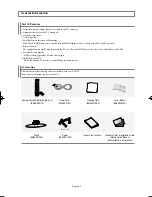 Предварительный просмотр 4 страницы Samsung LN-S3296D Owner'S Instructions Manual