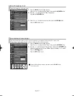 Предварительный просмотр 49 страницы Samsung LN-S3296D Owner'S Instructions Manual