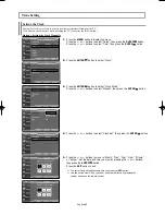 Предварительный просмотр 42 страницы Samsung LN-S4092D Owner'S Instructions Manual