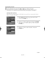 Предварительный просмотр 22 страницы Samsung LN-S4095D Owner'S Instructions Manual