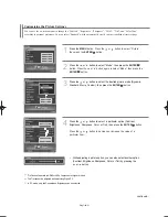 Предварительный просмотр 43 страницы Samsung LN-S4095D Owner'S Instructions Manual