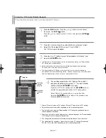 Предварительный просмотр 73 страницы Samsung LN-S4095D Owner'S Instructions Manual