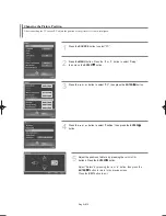 Предварительный просмотр 80 страницы Samsung LN-S4095D Owner'S Instructions Manual