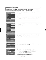 Предварительный просмотр 170 страницы Samsung LN-S4095D Owner'S Instructions Manual