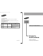 Предварительный просмотр 1 страницы Samsung LN-S4096D Owner'S Instructions Manual