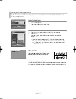 Предварительный просмотр 34 страницы Samsung LN-S4096D Owner'S Instructions Manual