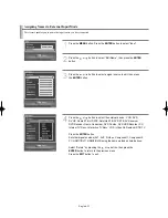 Предварительный просмотр 35 страницы Samsung LN-S4096D Owner'S Instructions Manual