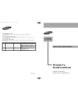 Preview for 1 page of Samsung LN-S4695D - 46" LCD TV Owner'S Instructions Manual