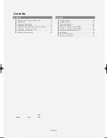 Preview for 4 page of Samsung LN-S4695D - 46" LCD TV Owner'S Instructions Manual