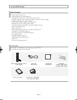 Предварительный просмотр 5 страницы Samsung LN-S4695D - 46" LCD TV Owner'S Instructions Manual