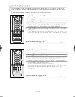 Preview for 25 page of Samsung LN-S4695D - 46" LCD TV Owner'S Instructions Manual