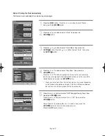 Предварительный просмотр 31 страницы Samsung LN-S4695D - 46" LCD TV Owner'S Instructions Manual