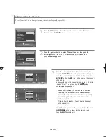 Предварительный просмотр 38 страницы Samsung LN-S4695D - 46" LCD TV Owner'S Instructions Manual