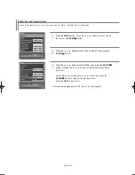 Preview for 61 page of Samsung LN-S4695D - 46" LCD TV Owner'S Instructions Manual