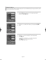 Предварительный просмотр 77 страницы Samsung LN-S4695D - 46" LCD TV Owner'S Instructions Manual