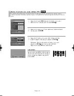 Preview for 149 page of Samsung LN-S4695D - 46" LCD TV Owner'S Instructions Manual