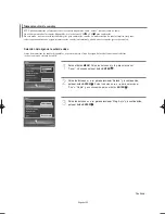 Предварительный просмотр 204 страницы Samsung LN-S4695D - 46" LCD TV Owner'S Instructions Manual