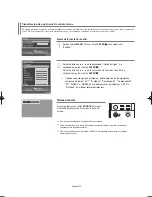 Предварительный просмотр 216 страницы Samsung LN-S4695D - 46" LCD TV Owner'S Instructions Manual