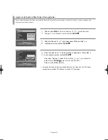 Предварительный просмотр 231 страницы Samsung LN-S4695D - 46" LCD TV Owner'S Instructions Manual