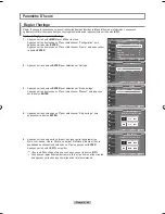 Preview for 124 page of Samsung LN-T2342H Owner'S Instructions Manual