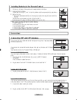 Предварительный просмотр 9 страницы Samsung LN-T2354H - 23" LCD TV Owner'S Instructions Manual