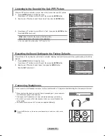 Предварительный просмотр 40 страницы Samsung LN-T2354H - 23" LCD TV Owner'S Instructions Manual