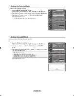 Предварительный просмотр 59 страницы Samsung LN-T2354H - 23" LCD TV Owner'S Instructions Manual