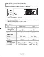 Предварительный просмотр 189 страницы Samsung LN-T2354H - 23" LCD TV Owner'S Instructions Manual