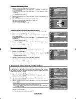 Preview for 117 page of Samsung LN-T325HA Owner'S Instructions Manual