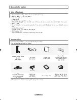 Предварительный просмотр 4 страницы Samsung LN-T375HA Owner'S Instructions Manual